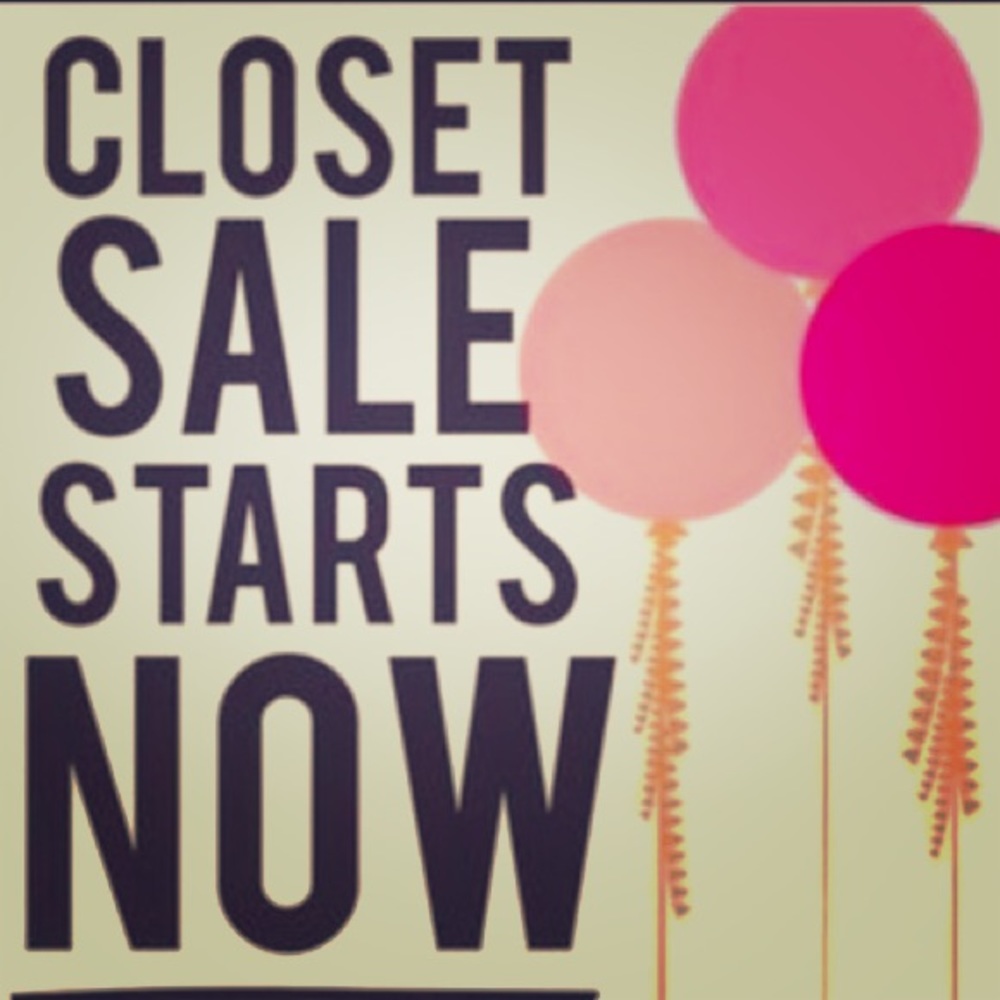 CLOSET SALE!!!